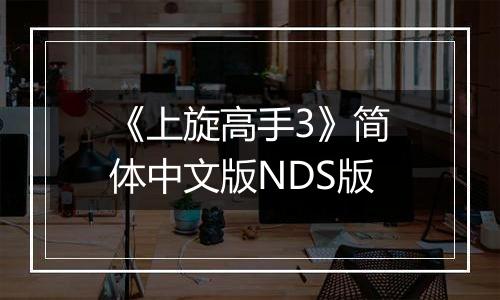 《上旋高手3》简体中文版NDS版