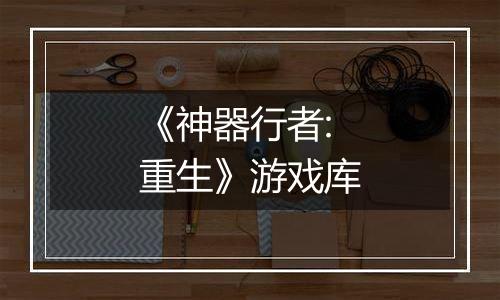 《神器行者: 重生》游戏库