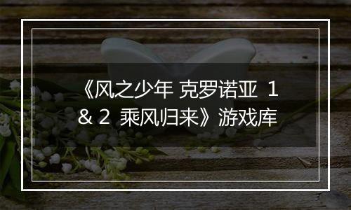 《风之少年 克罗诺亚 １＆２ 乘风归来》游戏库