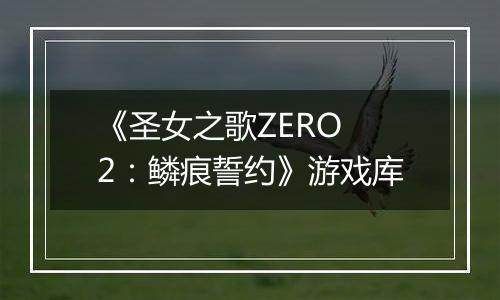 《圣女之歌ZERO 2：鳞痕誓约》游戏库