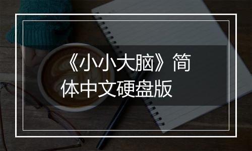 《小小大脑》简体中文硬盘版