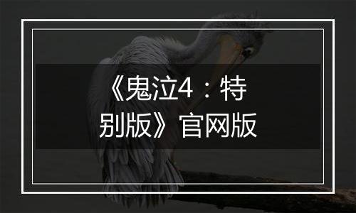 《鬼泣4：特别版》官网版