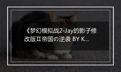 《梦幻模拟战2-Jay的影子修改版Ⅱ帝国の逆袭 BY KenT》