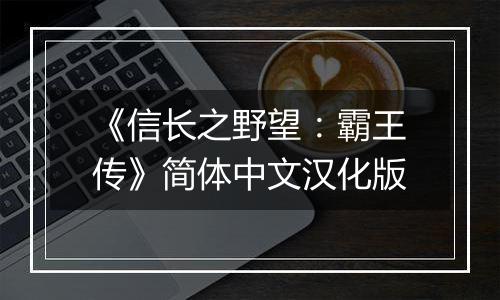 《信长之野望：霸王传》简体中文汉化版