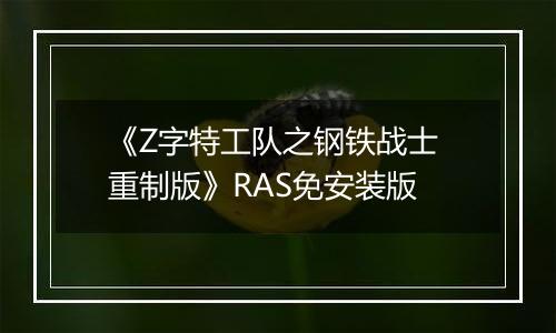 《Z字特工队之钢铁战士 重制版》RAS免安装版