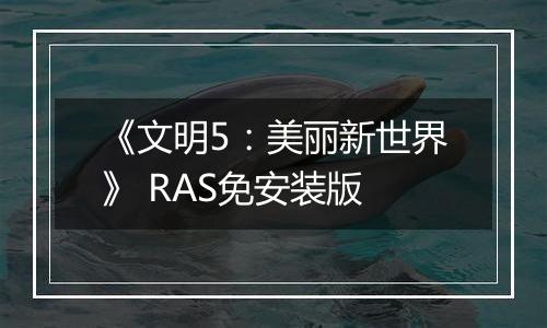 《文明5：美丽新世界》 RAS免安装版