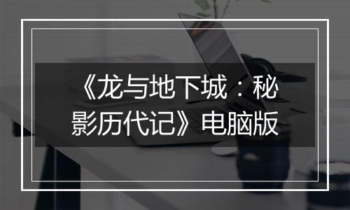 《龙与地下城：秘影历代记》电脑版