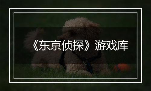 《东京侦探》游戏库