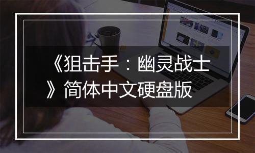 《狙击手：幽灵战士》简体中文硬盘版