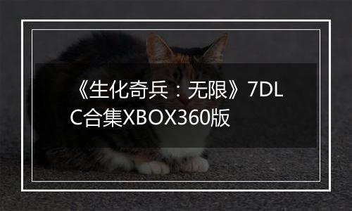 《生化奇兵：无限》7DLC合集XBOX360版