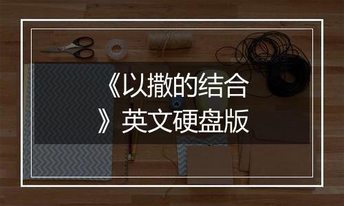 《以撒的结合》英文硬盘版