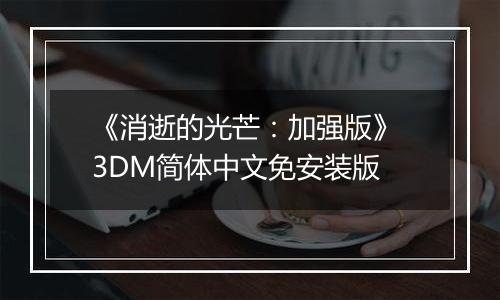 《消逝的光芒：加强版》 3DM简体中文免安装版