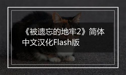 《被遗忘的地牢2》简体中文汉化Flash版