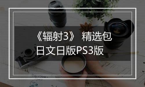 《辐射3》 精选包 日文日版PS3版