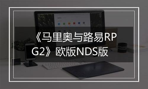 《马里奥与路易RPG2》欧版NDS版