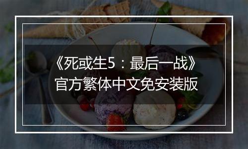 《死或生5：最后一战》 官方繁体中文免安装版