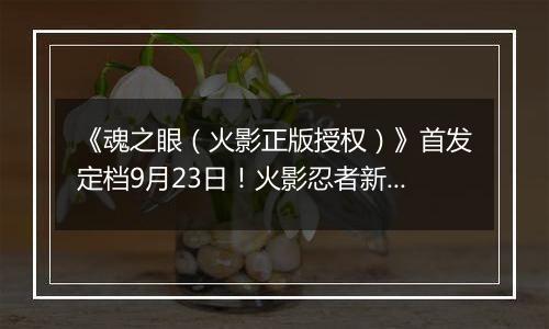 《魂之眼（火影正版授权）》首发定档9月23日！火影忍者新对决！
