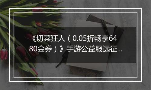 《切菜狂人（0.05折畅享6480金券）》手游公益服远征篇