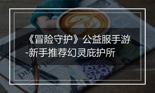 《冒险守护》公益服手游-新手推荐幻灵庇护所