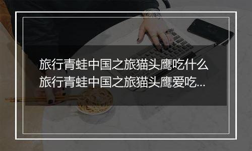 旅行青蛙中国之旅猫头鹰吃什么 旅行青蛙中国之旅猫头鹰爱吃食物一览
