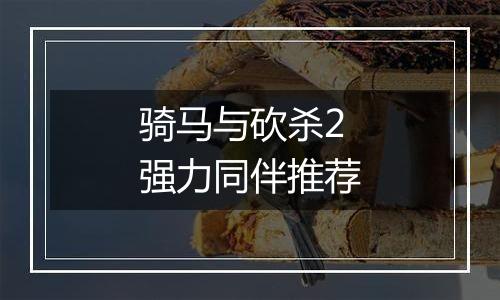 骑马与砍杀2强力同伴推荐