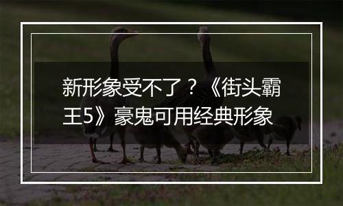 新形象受不了？《街头霸王5》豪鬼可用经典形象
