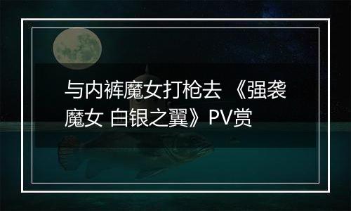 与内裤魔女打枪去 《强袭魔女 白银之翼》PV赏