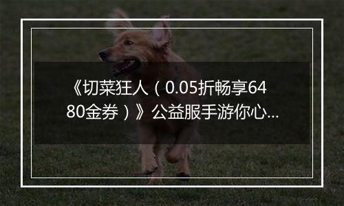 《切菜狂人（0.05折畅享6480金券）》公益服手游你心中的最强阵容是谁？