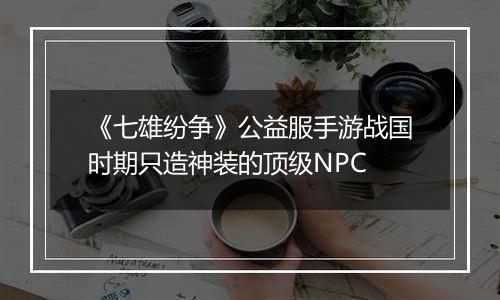 《七雄纷争》公益服手游战国时期只造神装的顶级NPC