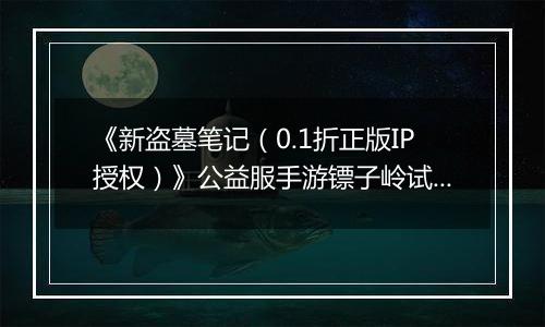 《新盗墓笔记（0.1折正版IP授权）》公益服手游镖子岭试炼开启！