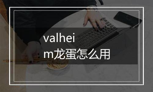 valheim龙蛋怎么用