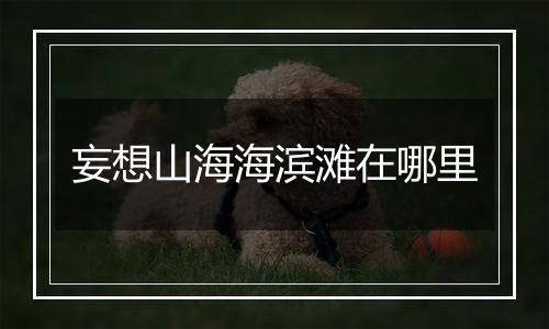 妄想山海海滨滩在哪里