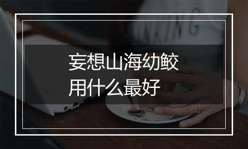 妄想山海幼鲛用什么最好