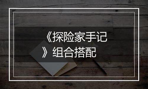 《探险家手记》组合搭配