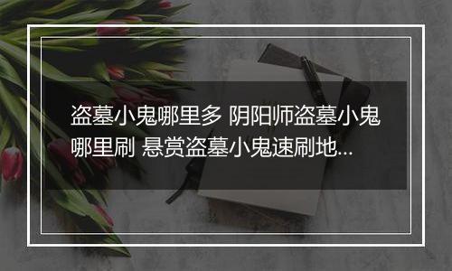 盗墓小鬼哪里多 阴阳师盗墓小鬼哪里刷 悬赏盗墓小鬼速刷地点