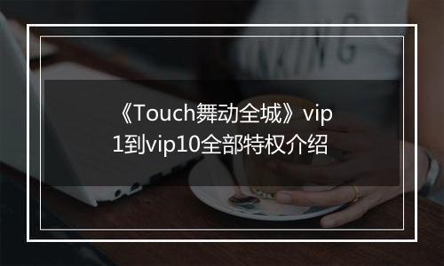 《Touch舞动全城》vip1到vip10全部特权介绍