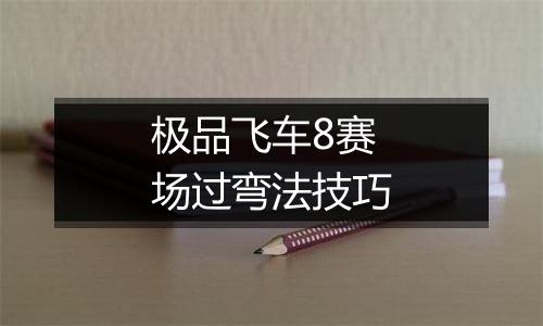 极品飞车8赛场过弯法技巧