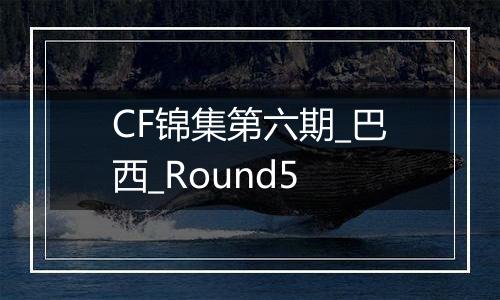 CF锦集第六期_巴西_Round5