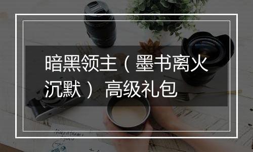 暗黑领主（墨书离火沉默） 高级礼包