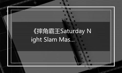 《摔角霸王Saturday Night Slam Masters》官方版