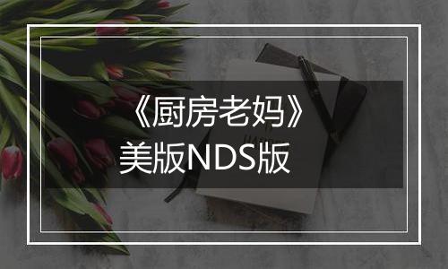 《厨房老妈》 美版NDS版
