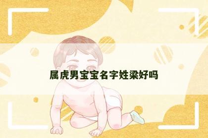 属虎男宝宝名字姓梁好吗
