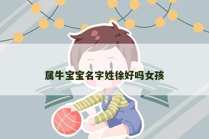 属牛宝宝名字姓徐好吗女孩