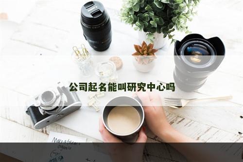 公司起名能叫研究中心吗
