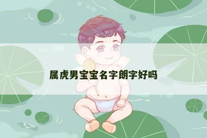 属虎男宝宝名字朗字好吗