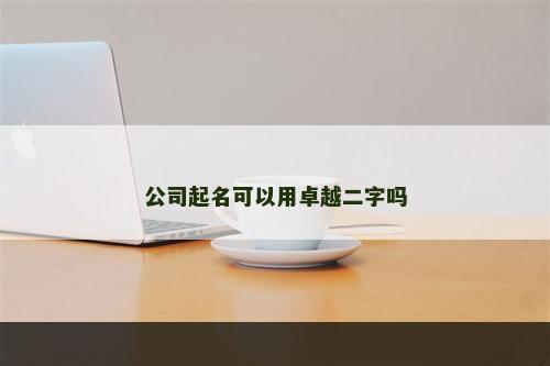 公司起名可以用卓越二字吗
