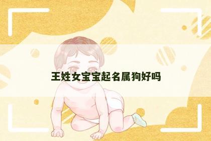 王姓女宝宝起名属狗好吗